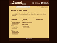 Tablet Screenshot of losarihotels.com